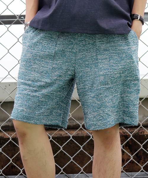 JOURNAL STANDARD relume(ジャーナルスタンダード レリューム)の「ランダムパイルショーツ#(その他パンツ・メンズ・グレー/ブラウン/ブルー/ネイビー/イエロー系その他・L/M)」の4枚目の写真
