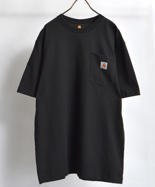 Carhartt（カーハート）の「Carhartt (カーハート）Workwear Pocket Short-Sleeve Tｰ Shirts（Tシャツ/カットソー・メンズ・ブラック/グレー/ネイビー・S/M/L）」の2枚目の写真