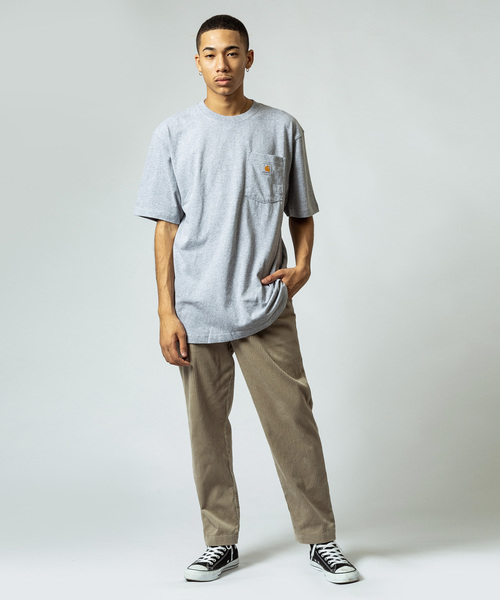 Carhartt（カーハート）の「Carhartt (カーハート）Workwear Pocket Short-Sleeve Tｰ Shirts（Tシャツ/カットソー・メンズ・ブラック/グレー/ネイビー・S/M/L）」の13枚目の写真