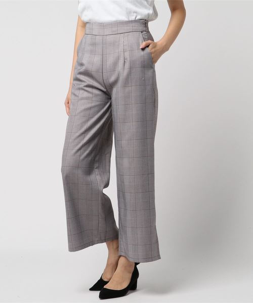 archives（アルシーヴ）の「【SETUPもOK】サイドスリットストレートパンツ（その他パンツ・レディース・ブルー/モカ/キャメル・MEDIUM）」の8枚目の写真