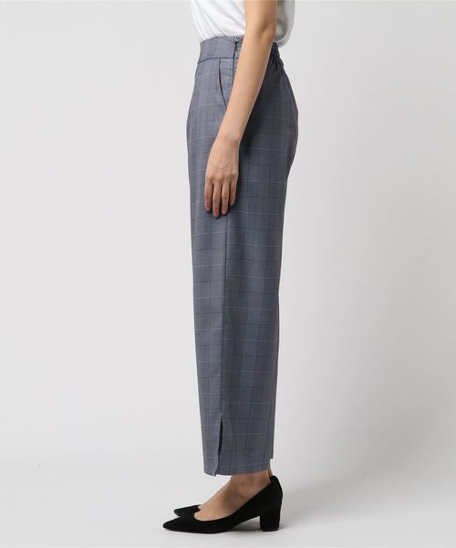 archives（アルシーヴ）の「【SETUPもOK】サイドスリットストレートパンツ（その他パンツ・レディース・ブルー/モカ/キャメル・MEDIUM）」の4枚目の写真