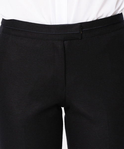 NARACAMICIE（ナラカミーチェ）の「【スーツセットアップ対応】圧縮スムース9分丈パンツ（スーツパンツ・レディース・ネイビー/グレー・SMALL/MEDIUM/LARGE）」の9枚目の写真