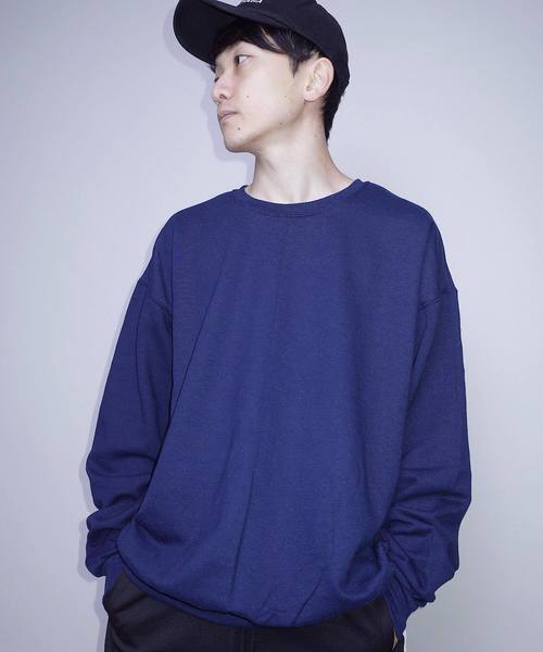 JERZEES（ジャージーズ）の「JERZEES SOLID CREW SW/ジャージーズソリッドクルースウェット（スウェット・メンズ・ホワイト/ブラック/グレー/ネイビー・X-LARGE）」の4枚目の写真
