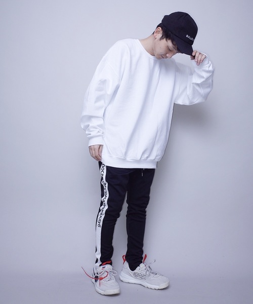 JERZEES（ジャージーズ）の「JERZEES SOLID CREW SW/ジャージーズソリッドクルースウェット（スウェット・メンズ・ホワイト/ブラック/グレー/ネイビー・X-LARGE）」の7枚目の写真