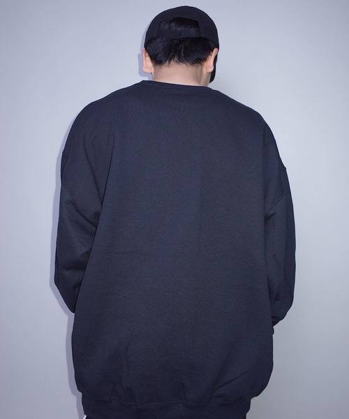 JERZEES（ジャージーズ）の「JERZEES SOLID CREW SW/ジャージーズソリッドクルースウェット（スウェット・メンズ・ホワイト/ブラック/グレー/ネイビー・X-LARGE）」の19枚目の写真