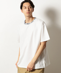 Purple&Yellow | ジャカードロゴ半袖プルオーバー(Tシャツ/カットソー)