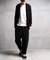 シンプルワイドパンツ