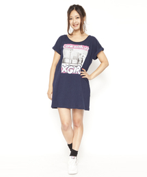 X-girl | COME WITH US S/S TEE DRESS(ワンピース)