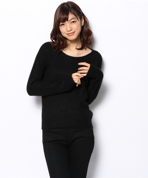 LOUNGEDRESS（ラウンジドレス）の「フェアリーニット（ニット/セーター・レディース・レッド/ロイヤルブルー/ブラック/ネイビー/アイボリー・ﾌﾘ-）」の13枚目の写真