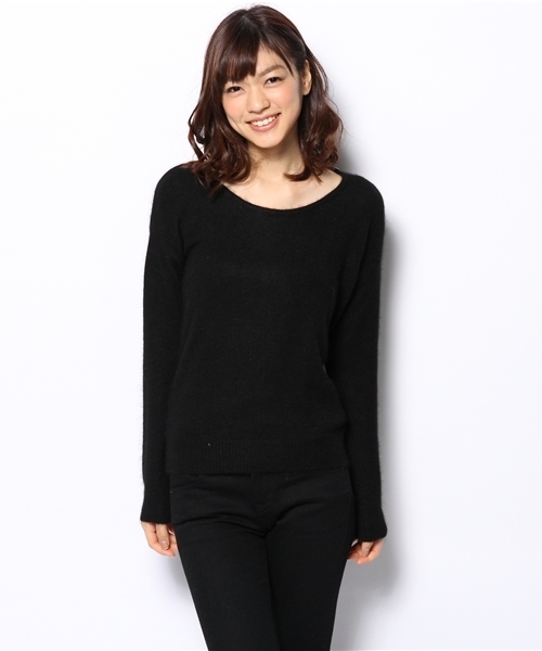 LOUNGEDRESS（ラウンジドレス）の「フェアリーニット（ニット/セーター・レディース・レッド/ロイヤルブルー/ブラック/ネイビー/アイボリー・ﾌﾘ-）」の15枚目の写真