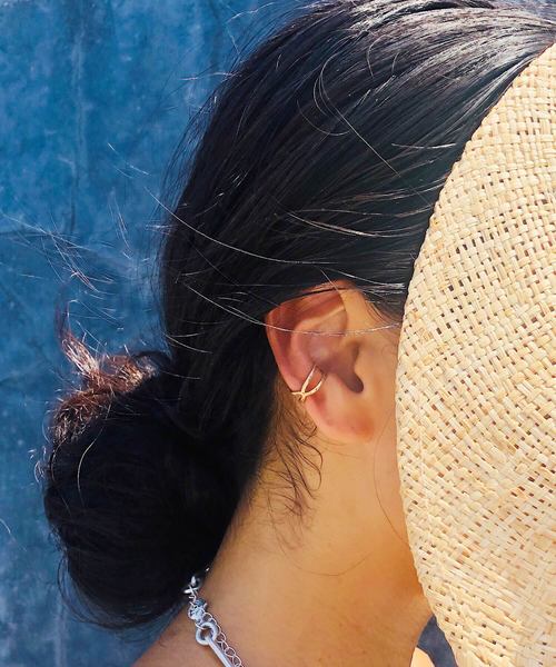 PARKS TOKYO SELECT（パークストウキョウセレクト）の「ﾐﾆｲﾔｰｶﾌ（イヤーカフ・レディース・D/B/A/C/E/F/J/I/H/G/S/T/U/V/W/X/M/N/O/P/Q/R/K/L・FREE）」の17枚目の写真