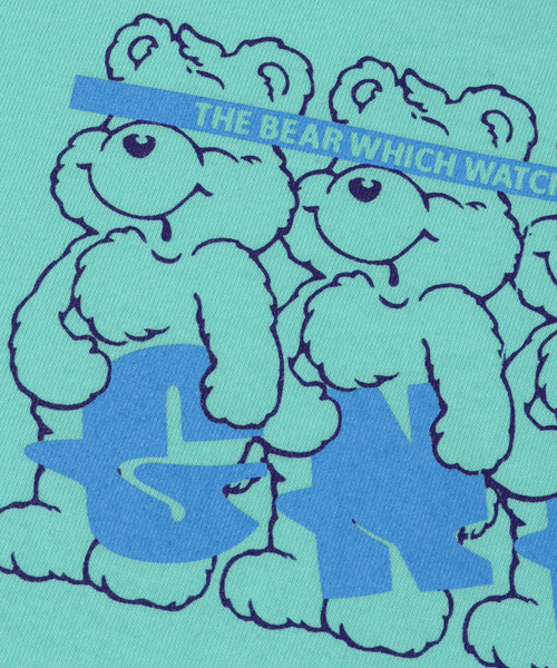 Candy Stripper（キャンディストリッパー）の「ODDBALL TEDDY TEE（Tシャツ/カットソー・レディース・ミント/ブラック/ブラウン/オフホワイト・2/4/3）」の10枚目の写真