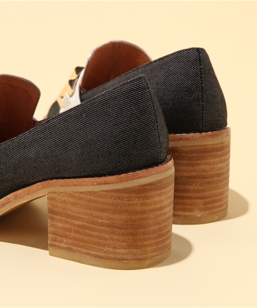 ROSE BUD(ローズバッド)の「(JEFFREY CAMPBELL FOR ROSE BUD) ST:9087-29 DENIM/LTHR COMBINATION SHOES(パンプス・レディース・シルバー系その他・35/39/38/37/36)」の5枚目の写真