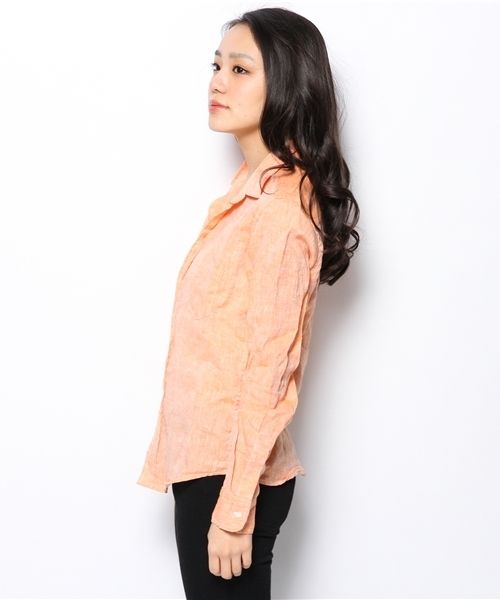 The SAZABY LEAGUE SELECT(ザサザビーリーグセレクト)の「Frank&Eileen BARRY/SOL(シャツ/ブラウス・レディース・オレンジ・SMALL/X-SMALL/XX-SMALL)」の5枚目の写真