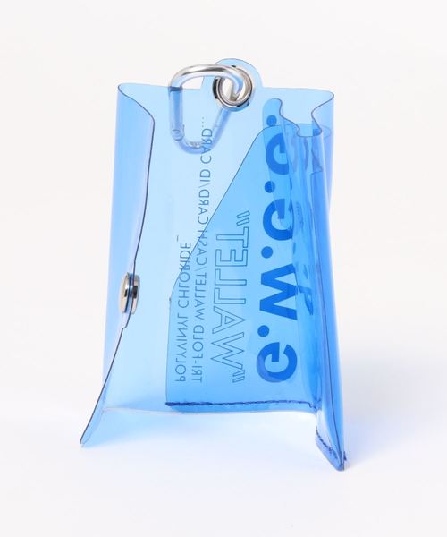 GLOBAL WORK（グローバルワーク）の「PVCウォレット【G.W.G.G.】/837262（ポーチ・メンズ・ブラック/ピンク/ブルー/その他1・FREE）」の5枚目の写真