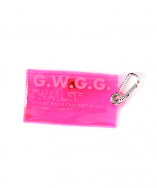 GLOBAL WORK（グローバルワーク）の「PVCウォレット【G.W.G.G.】/837262（ポーチ・メンズ・ブラック/ピンク/ブルー/その他1・FREE）」の4枚目の写真