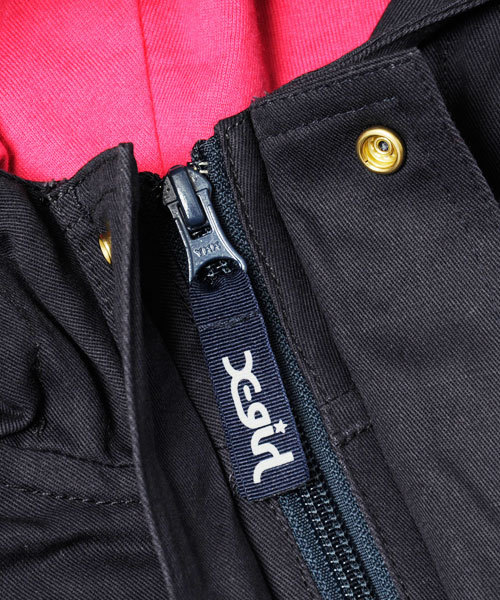 X-girl Stages(エックスガールステージス)の「MODS JACKET (4T~7T)(モッズコート・キッズ・オリーブ/レッド/ネイビー・4T/6T/7T/5T)」の13枚目の写真