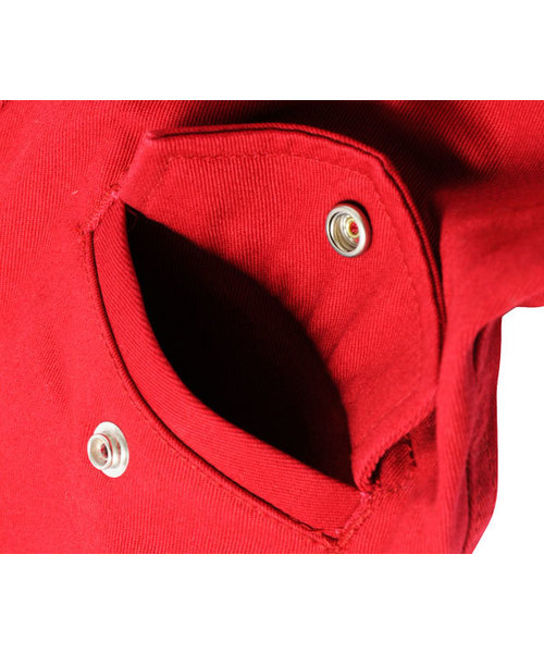 X-girl Stages(エックスガールステージス)の「MODS JACKET (4T~7T)(モッズコート・キッズ・オリーブ/レッド/ネイビー・4T/6T/7T/5T)」の7枚目の写真