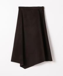 TOMORROWLAND  | ウールビーバー アシンメトリーサーキュラースカート(スカート)