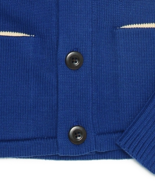 BEAMS BOY（ビームスボーイ）の「CHESWICK / レタードカーディガン（カーディガン/ボレロ・レディース・ブラック/ロイヤルブルー・ONE SIZE）」の15枚目の写真