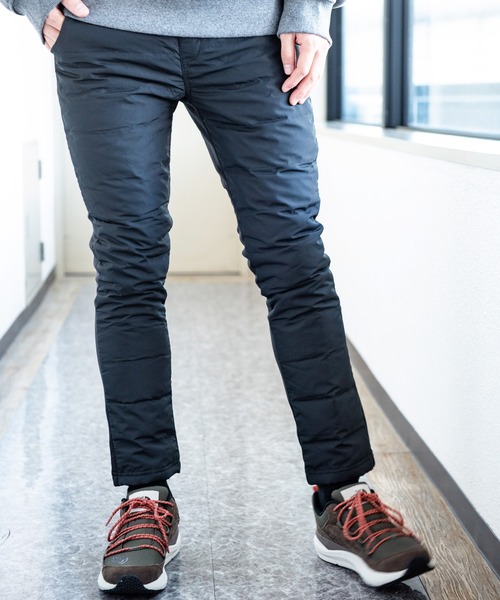 Beautiful Harmony（ビューティフルハーモニー）の「ダウンパンツ フリーススキニーパンツ（スウェットパンツ・メンズ・ブラック/ベージュ/ネイビー/カーキ/グレー系カモフラージュ/キャメル/グレー・MEDIUM/LARGE/X-LARGE）」の17枚目の写真