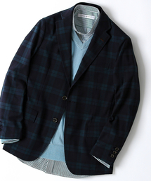 MEN'S MELROSE�i�����Y�������[�Y�j�́u�Z�b�g�A�b�v�Ή�[WEB����]T/R�X�g���b�`2�{�^���W���P�b�g�i�e�[���[�h�W���P�b�g�j�v