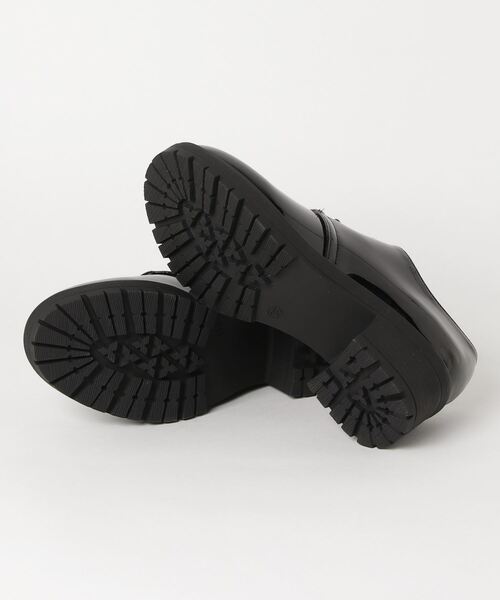 AAA+（サンエープラス）の「AAA / 厚底チャンキーヒールオックスフォードシューズ(3581)　厚底軽量タンクソール（ドレスシューズ・レディース・ブラック/ブラック系その他/ダークブラウン・40/38/39/36/37/35/41/42）」の5枚目の写真