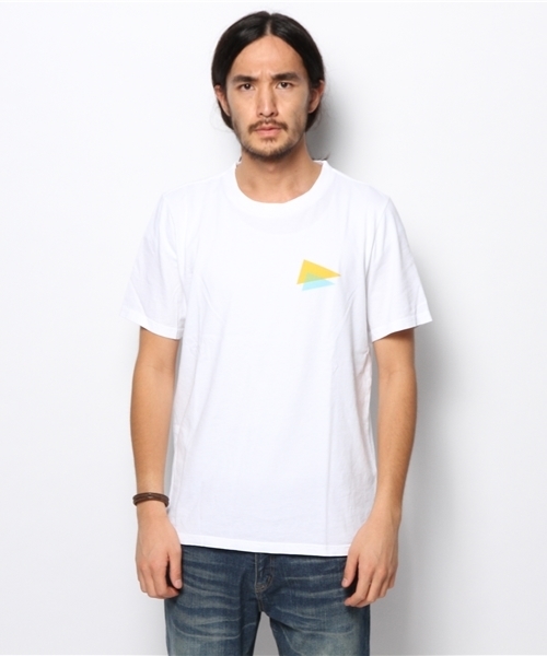 BEAMS（ビームス）の「Pilgrim Surf ＋ Supply / OVERLAP（Tシャツ/カットソー・メンズ・ホワイト/レッド/ブルー系その他・SMALL/MEDIUM/LARGE）」の2枚目の写真