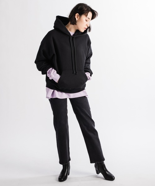 Levi's（リーバイス）の「RIBCAGE ストレート アンクル FEELIN'CAGEY（デニムパンツ・レディース・ブラック・28inch/24inch/25inch/26inch/27inch/23inch/30inch/29inch）」の4枚目の写真