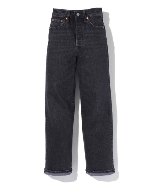Levi's（リーバイス）の「RIBCAGE ストレート アンクル FEELIN'CAGEY（デニムパンツ・レディース・ブラック・28inch/24inch/25inch/26inch/27inch/23inch/30inch/29inch）」の5枚目の写真