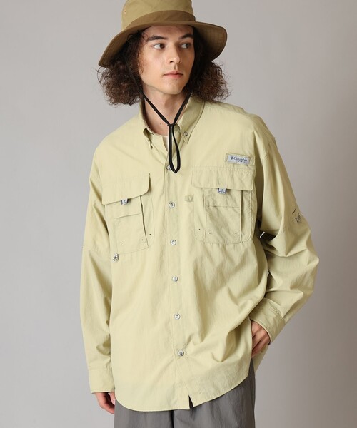 Columbia（コロンビア）の「Columbia/ バハマ II ロングスリーブシャツ /コロンビア（シャツ/ブラウス・メンズ・ブラック/ホワイト/オレンジ/ネイビー/ベージュ/ブルー/ターコイズブルー/レッド/イエロー系その他/カーキ/ブルーグレー/ブルー系その他/グリーン系その他/グリーン/ライトグリーン/アクア/ダークブルー/ライトインディゴブルー/エメラルドブルー/スモークピンク/オレンジ系その他/ブルー系その他2/ブルー系その他3/グリーン系その他2/グリーン系その他3/パープル/ホワイト系その他/ライトパープル/ベージュ系その他/セージグリーン/グレー/グレー系その他/ブラック系その他/ブルー系その他4/ベージュ系その他2・XXL/S/M/XL/L/XS）」の10枚目の写真