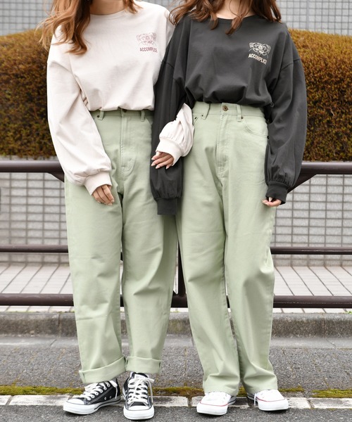 PairPair(ペアペア)の「お菓子キッズバックプリントT(Tシャツ/カットソー・レディース・ブラック/アイボリー・FREE)」の3枚目の写真