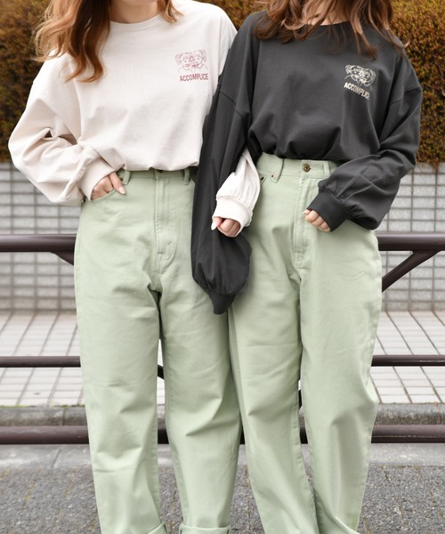 PairPair(ペアペア)の「お菓子キッズバックプリントT(Tシャツ/カットソー・レディース・ブラック/アイボリー・FREE)」の4枚目の写真