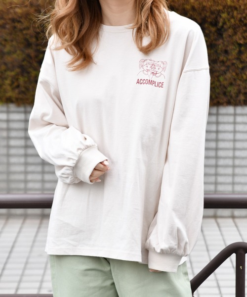 PairPair(ペアペア)の「お菓子キッズバックプリントT(Tシャツ/カットソー・レディース・ブラック/アイボリー・FREE)」の7枚目の写真