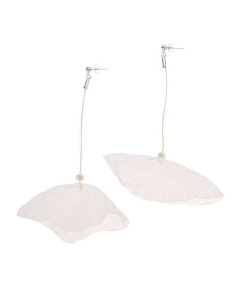 merry jenny（メリージェニー）の「ハナビラピアス（ピアス（両耳用）・レディース・ライトブルー/ピンク/アイボリー・FREE）」の4枚目の写真