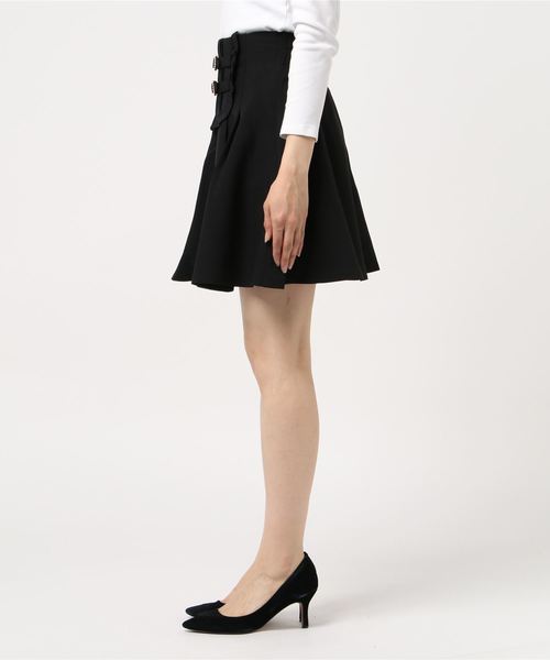 ROJITA（ロジータ）の「スクエア切替バックルＳＫ（スカート・レディース・グレー/ブラック/ピンク・FREE）」の7枚目の写真