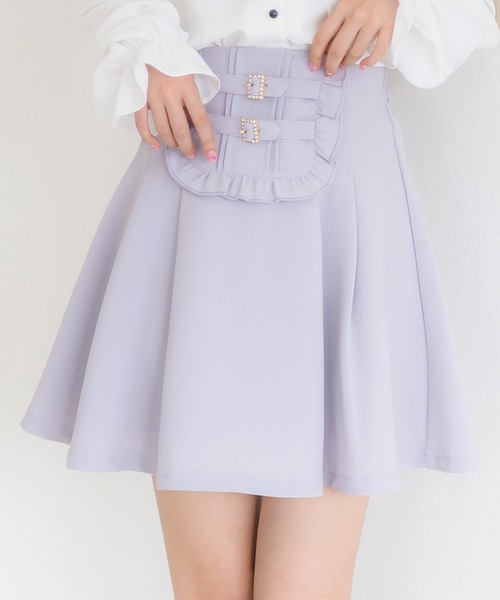 ROJITA（ロジータ）の「スクエア切替バックルＳＫ（スカート・レディース・グレー/ブラック/ピンク・FREE）」の18枚目の写真