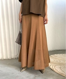 AMERI（アメリ）の「WAVE SHEER KNIT SKIRT（スカート）」 - WEAR
