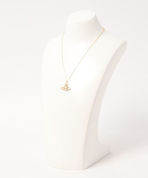 Vivienne Westwood(ヴィヴィアンウエストウッド)の「63020023/SUZIE PENDANT(ネックレス・レディース・ゴールド/シルバー/ピンク・FREE)」の5枚目の写真