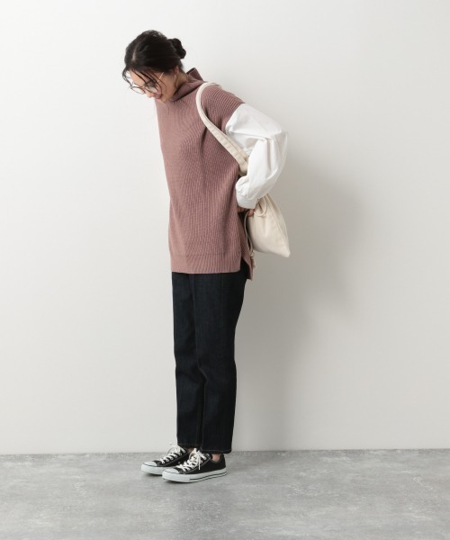 GLOBAL WORK（グローバルワーク）の「袖フワドッキングプルオーバー/898162（その他トップス・レディース・ブラック/ブラウン/ベージュ・FREE）」の20枚目の写真