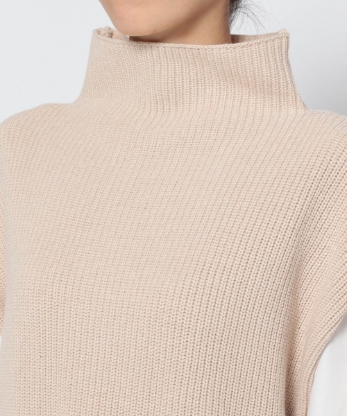 GLOBAL WORK（グローバルワーク）の「袖フワドッキングプルオーバー/898162（その他トップス・レディース・ブラック/ブラウン/ベージュ・FREE）」の7枚目の写真