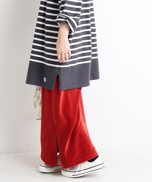 セール コールカットタイトスカート 手洗い可能 ウエストゴム スカート Slobe Iena スローブイエナ のファッション通販 Zozotown