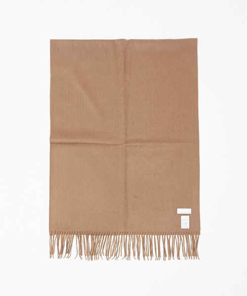 ABAHOUSE（アバハウス）の「ソリッドカラー カシミヤマフラー（ストール/ショール・メンズ・チャコールグレー/ブラック/ベージュ/ボルドー・フリー）」の5枚目の写真