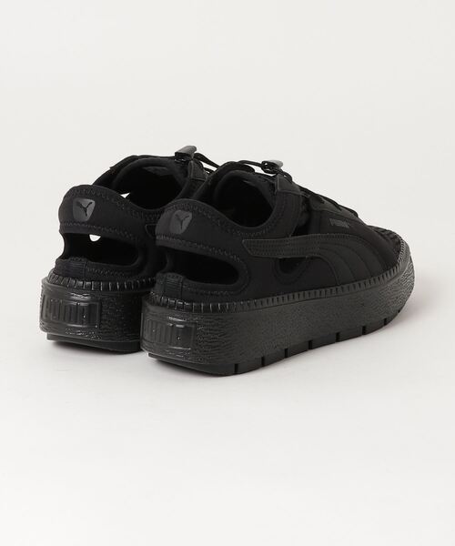 PUMA（プーマ）の「PUMA/プーマ レディース サンダル 厚底 軽量 プラットフォーム トレースライト ミュール 382872（スニーカー・レディース・ブラック/ホワイト/ピンク系その他/ホワイト×ブラック/モスグリーン/ベージュ・25.0cm/24.0cm/23.0cm/23.5cm/24.5cm）」の10枚目の写真