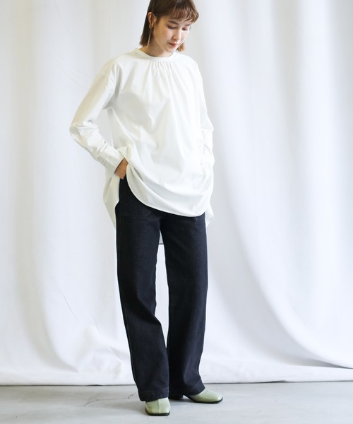 select MOCA（セレクトモカ）の「2021 SS センターラインスクエアトゥミュール（その他シューズ・レディース・ブラック/グリーン/アイボリー・SMALL/MEDIUM/LARGE）」の4枚目の写真