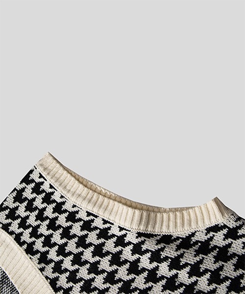 WESTBOY（ウエストボーイ）の「【COLN】Square Cut Drop-Shoulder Bicolor Vest Gilet（ベスト・メンズ・ブラック/ホワイト・M/XL/L）」の19枚目の写真