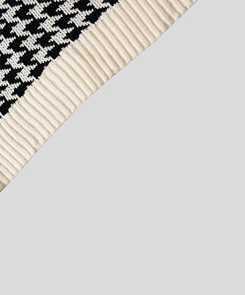 WESTBOY（ウエストボーイ）の「【COLN】Square Cut Drop-Shoulder Bicolor Vest Gilet（ベスト・メンズ・ブラック/ホワイト・M/XL/L）」の4枚目の写真