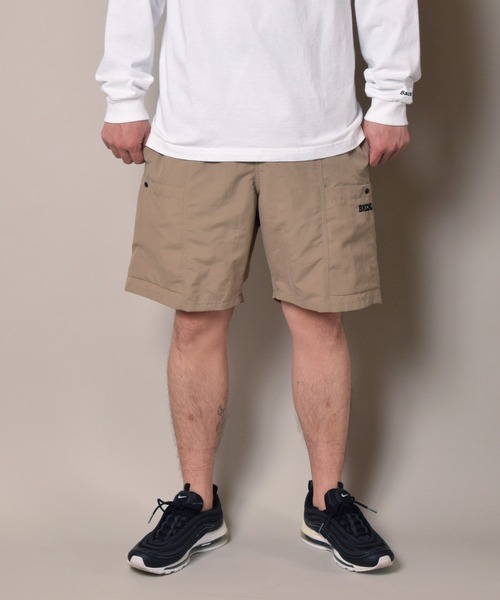 Back Channel(バックチャンネル)の「NYLON FIELD SHORTS(その他パンツ・メンズ・ブラック/ベージュ/オリーブドラブ・SMALL/MEDIUM/LARGE/X-LARGE/XX-LARGE)」の14枚目の写真