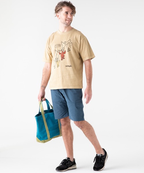 KRIFF MAYER（クリフメイヤー）の「マークゴンザレスTEE(fight)（Tシャツ/カットソー・メンズ・チャコール/オフホワイト/ベージュ・MEDIUM/X-LARGE/LARGE）」の14枚目の写真