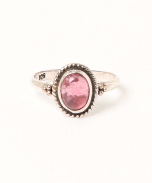 mangata(モンガータ)の「silver925 noble(リング・レディース・ピンク/ストーン・12号/10号)」の3枚目の写真